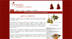 Desktop Screenshot of pimenton.org